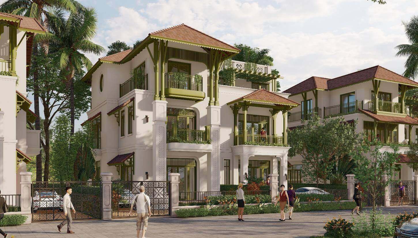 biệt thự đơn lập sun group mê linh