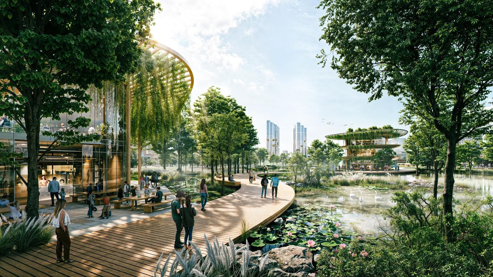 tiện ích dự án sun group mê linh