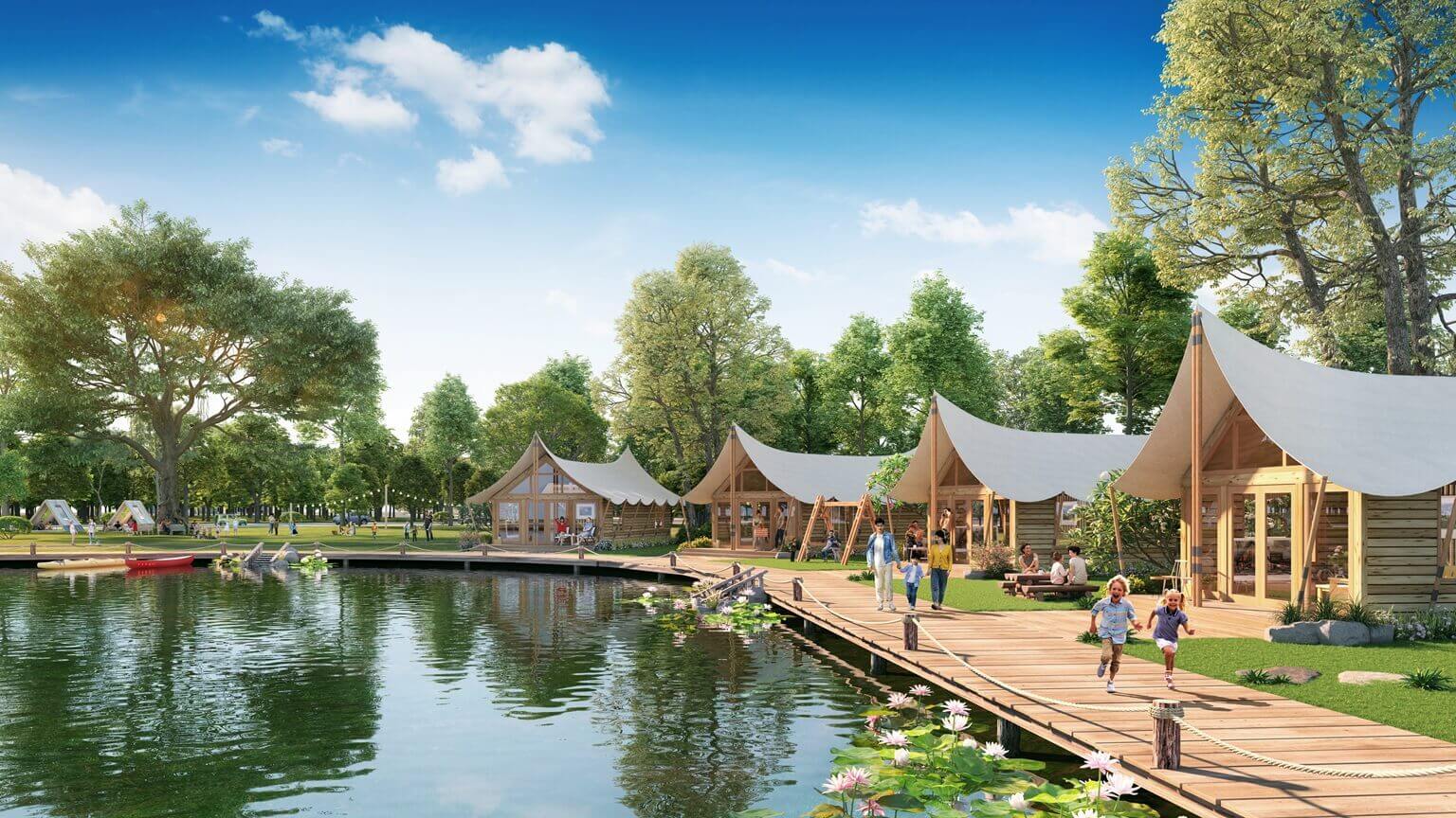 tiện ích dự án sun group mê linh