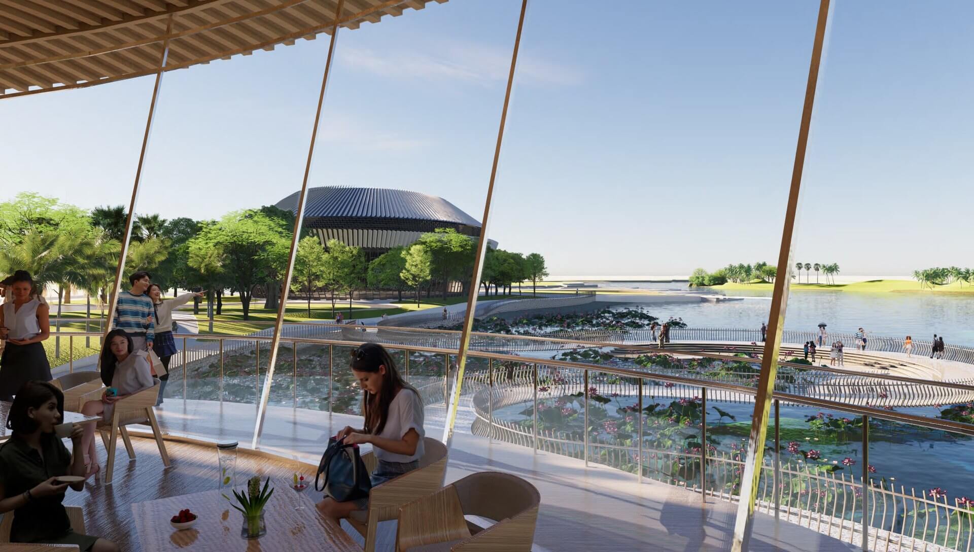 tiện ích dự án sun group mê linh