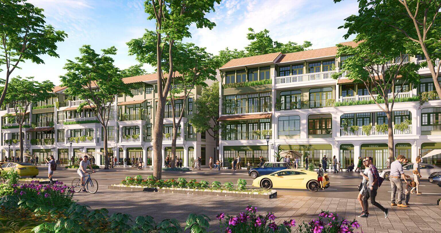 liền kề townhouse sun group mê linh