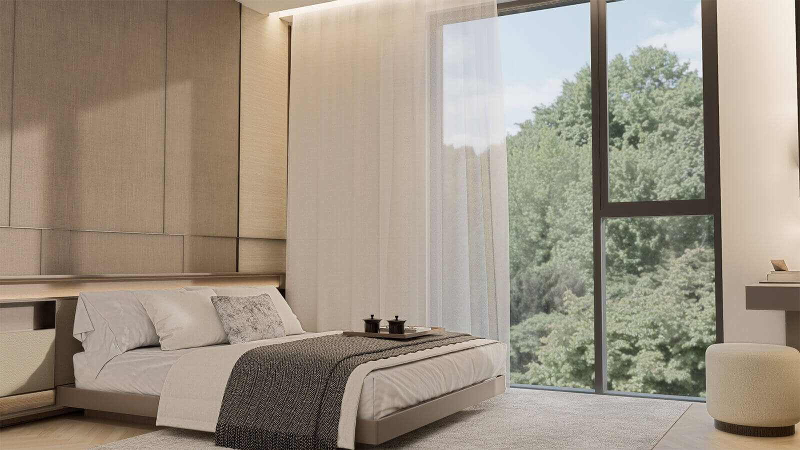 Căn hộ 2 phòng ngủ TIG Infinity 108 Nguyễn Trãi