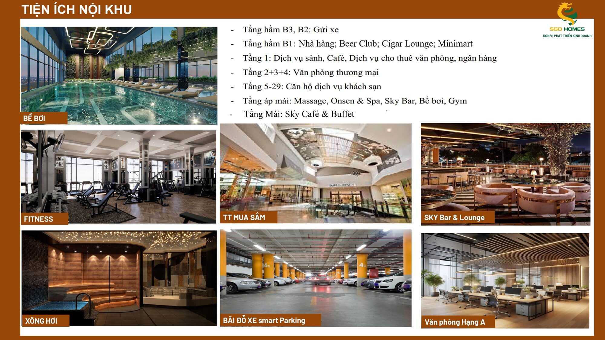 tiện ích dự án tig infinity 108 nguyễn trãi