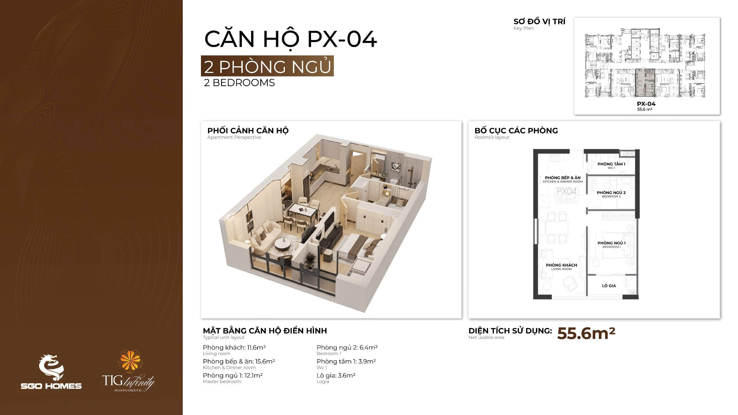 thiết kế căn hộ tig infinity 108 nguyễn trãi