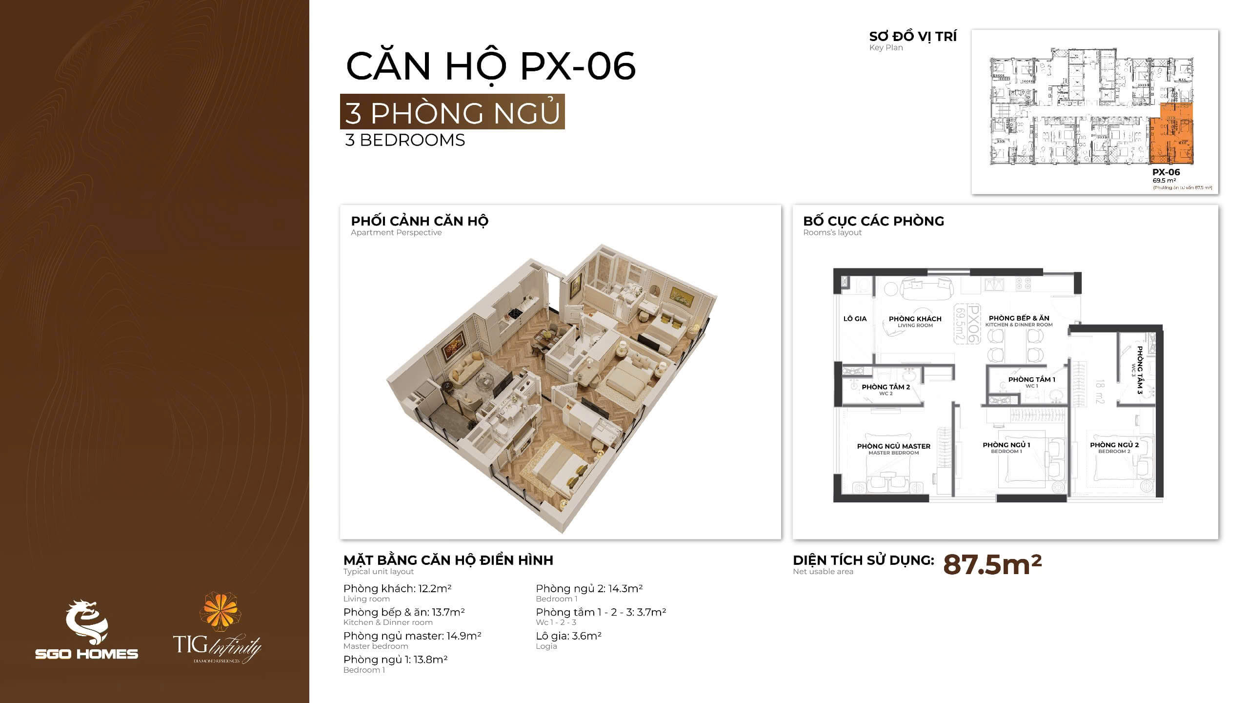 thiết kế căn hộ tig infinity 108 nguyễn trãi