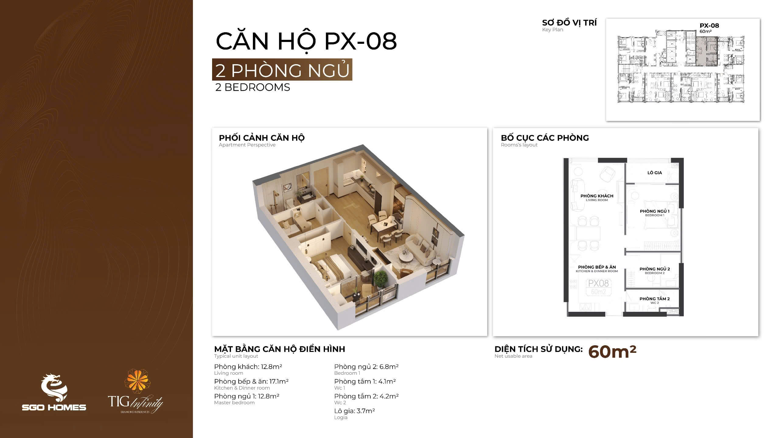 thiết kế căn hộ tig infinity 108 nguyễn trãi